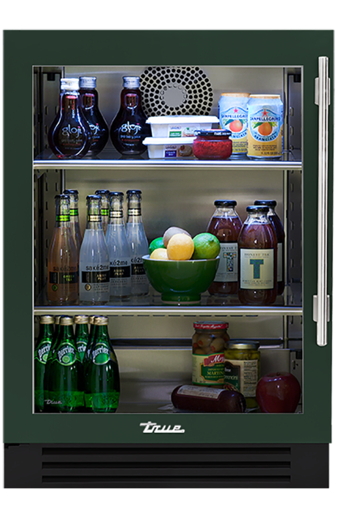 24" Undercounter Refrigerator in Emerald
