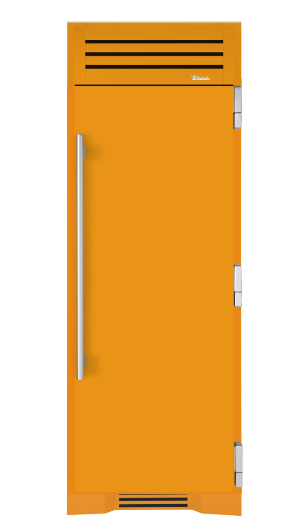30" freezer column in saffron