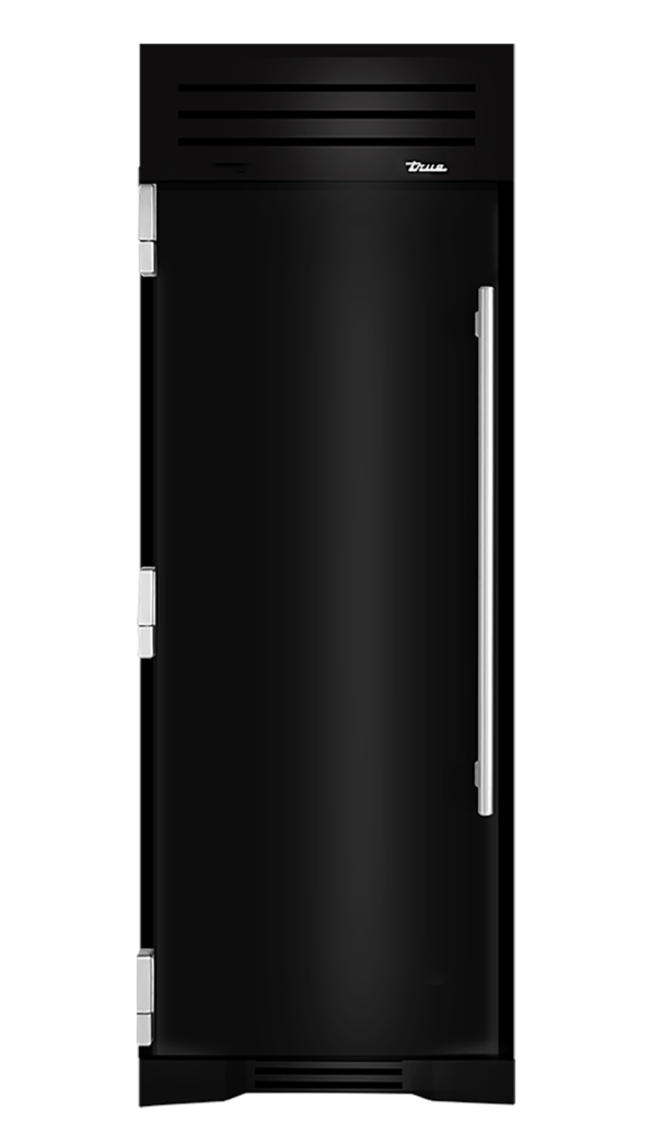 30" Refrigerator Column in Gloss Black