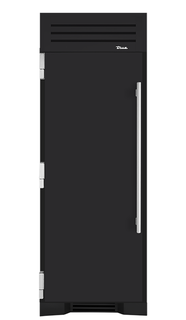 30" Refrigerator Column in Matte Black