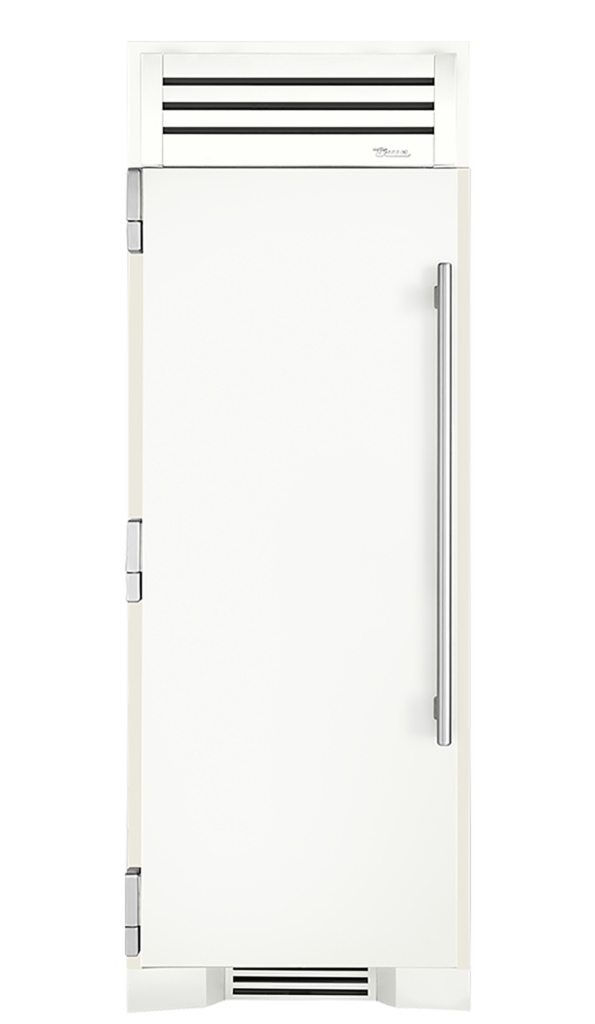 30" Refrigerator Column in Matte White
