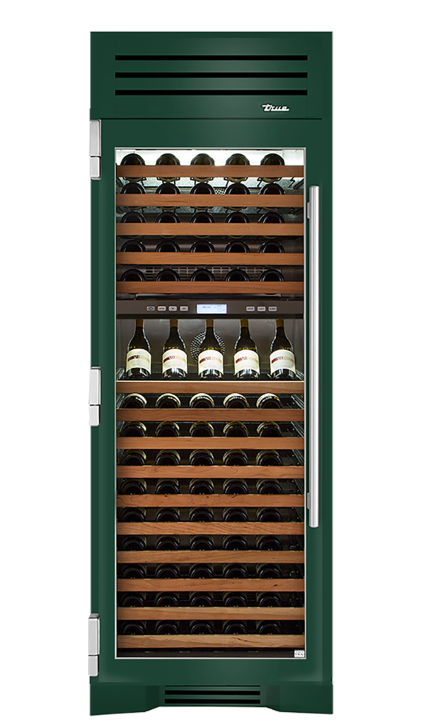 30" Wine Column in Emerald