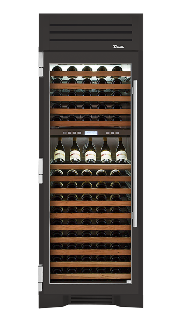 30" Wine Column in Ultra Matte Black