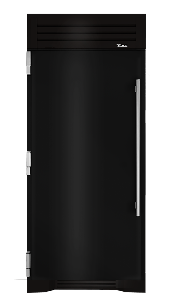 36" Refrigerator Column in Gloss Black