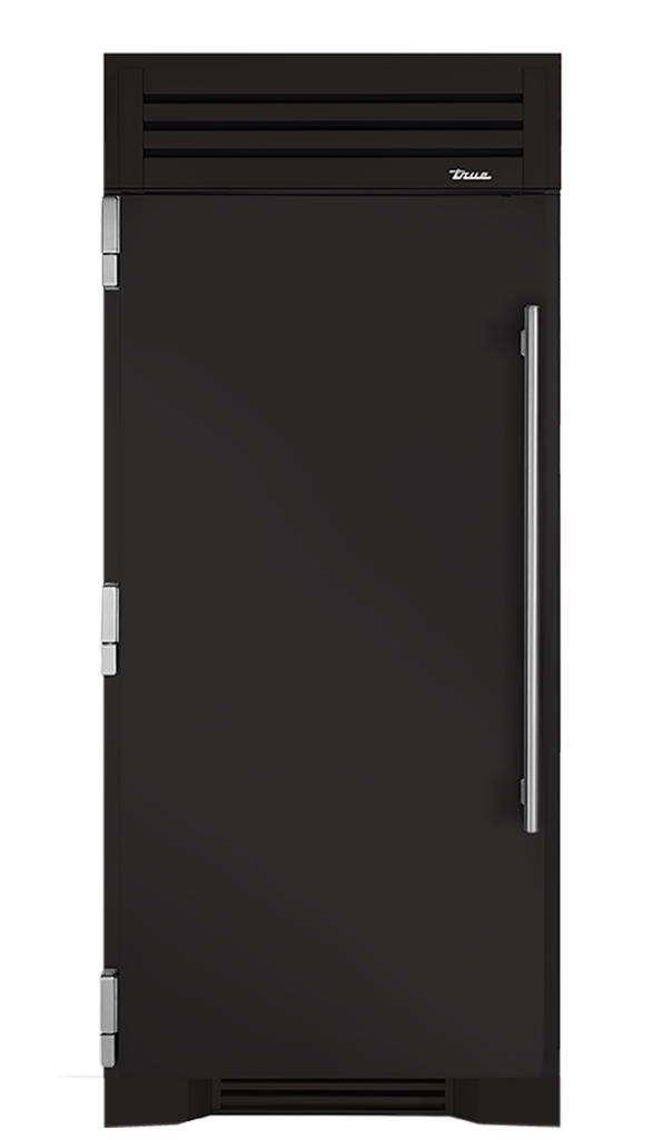 36" Refrigerator Column in Ultra Matte Black