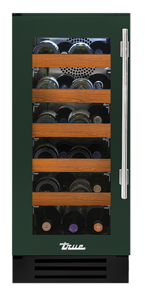 15" Undercounter Wine Cabinet in Emerald