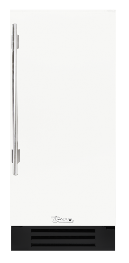 15" undercounter refrigerator in matte white