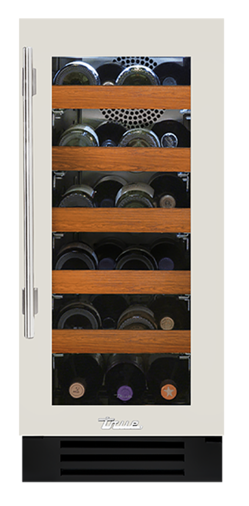 15" Undercounter Wine Cabinet in Antique White