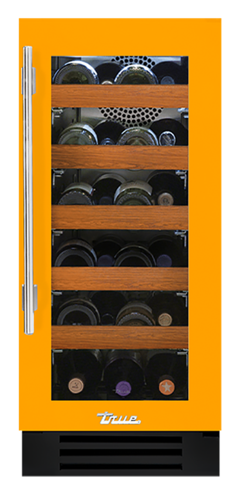 15" Undercounter Wine Cabinet in Saffron