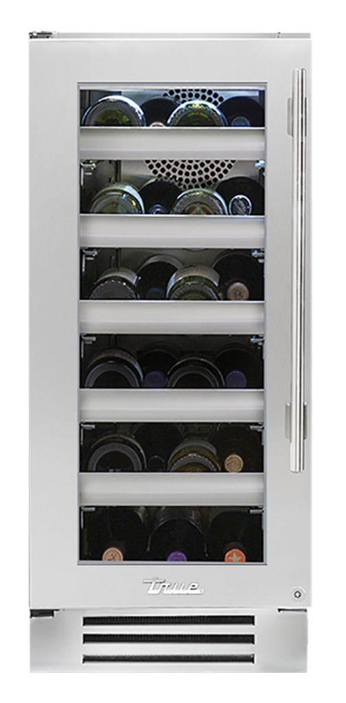 15" Undercounter Wine Cabinet in Stainless