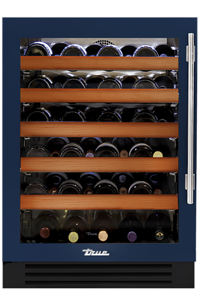 24" Undercounter Wine Cabinet in Cobalt