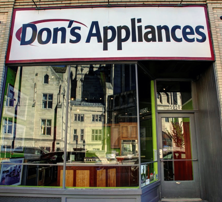 Don's Appliances Store Front