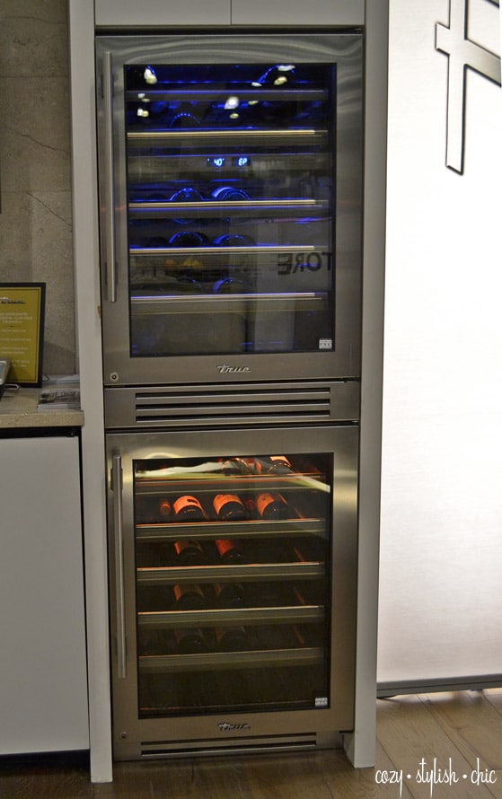 Stacked Wine Cabinets