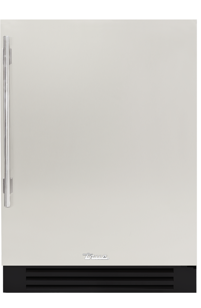 24" undercounter refrigerator in antique white